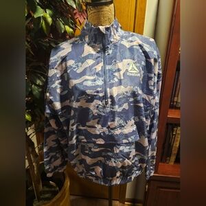 Nwt Reebok Windbreaker Camo Jacket